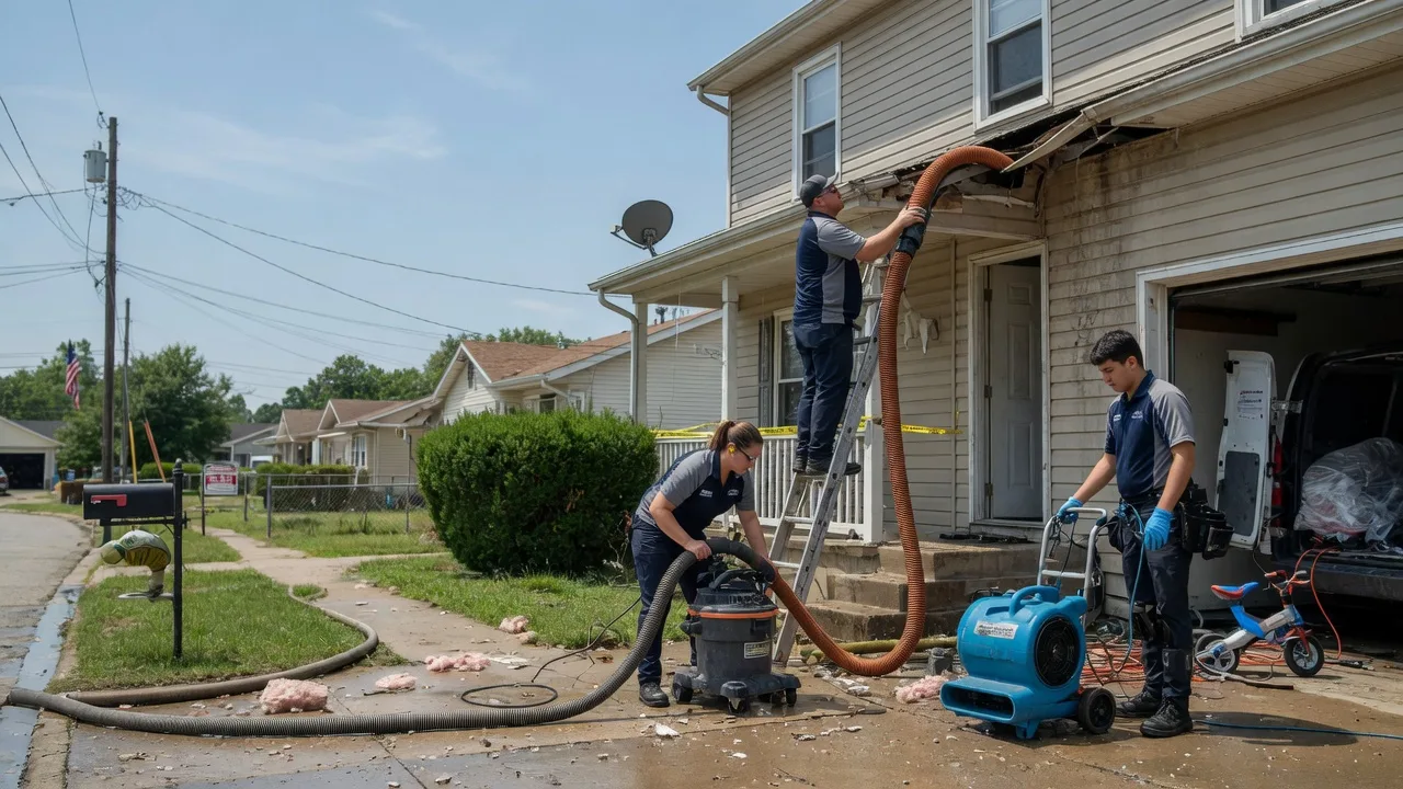 Water Damage Restoration in Grant City, MO near me